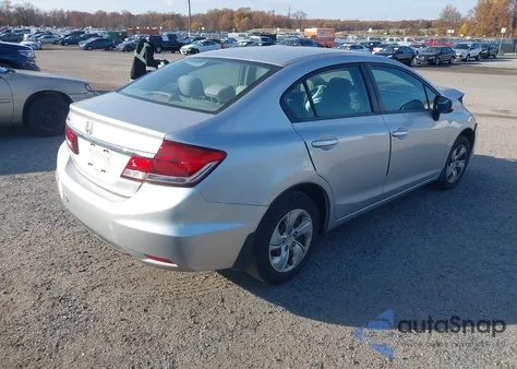2014 Honda Civic Lx z USA, uszkodzony, nr VIN 19XFB2F54EE231484